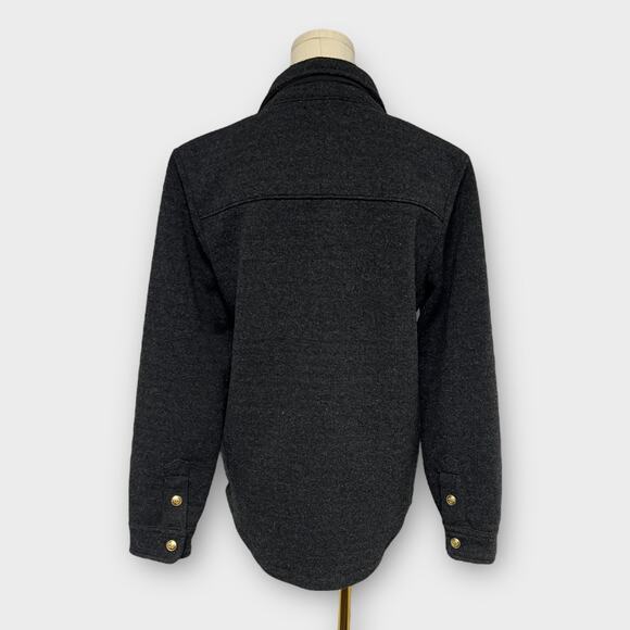 J.Crew Wool-Blend Shirt-Jacket Charcoal Grey Size XS - Picture 3 of 7